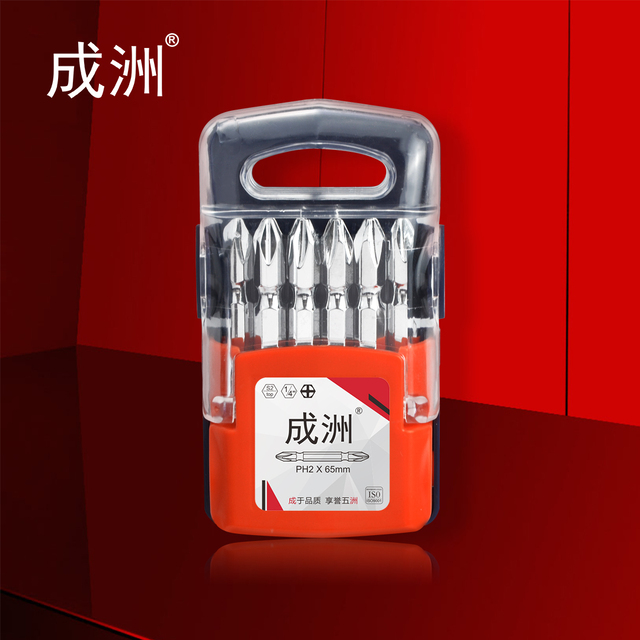 双头批头亮铬 PH2*65MM*PH2